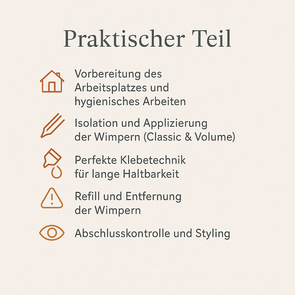 Workshop Wimpernstylistin