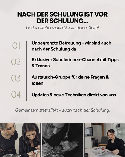 Basis Wimpernstylistin Ausbildung | Schulung mit Zertifikat