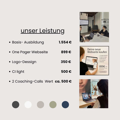 Basis-Deal – Dein professioneller Start in die Selbstständigkeit