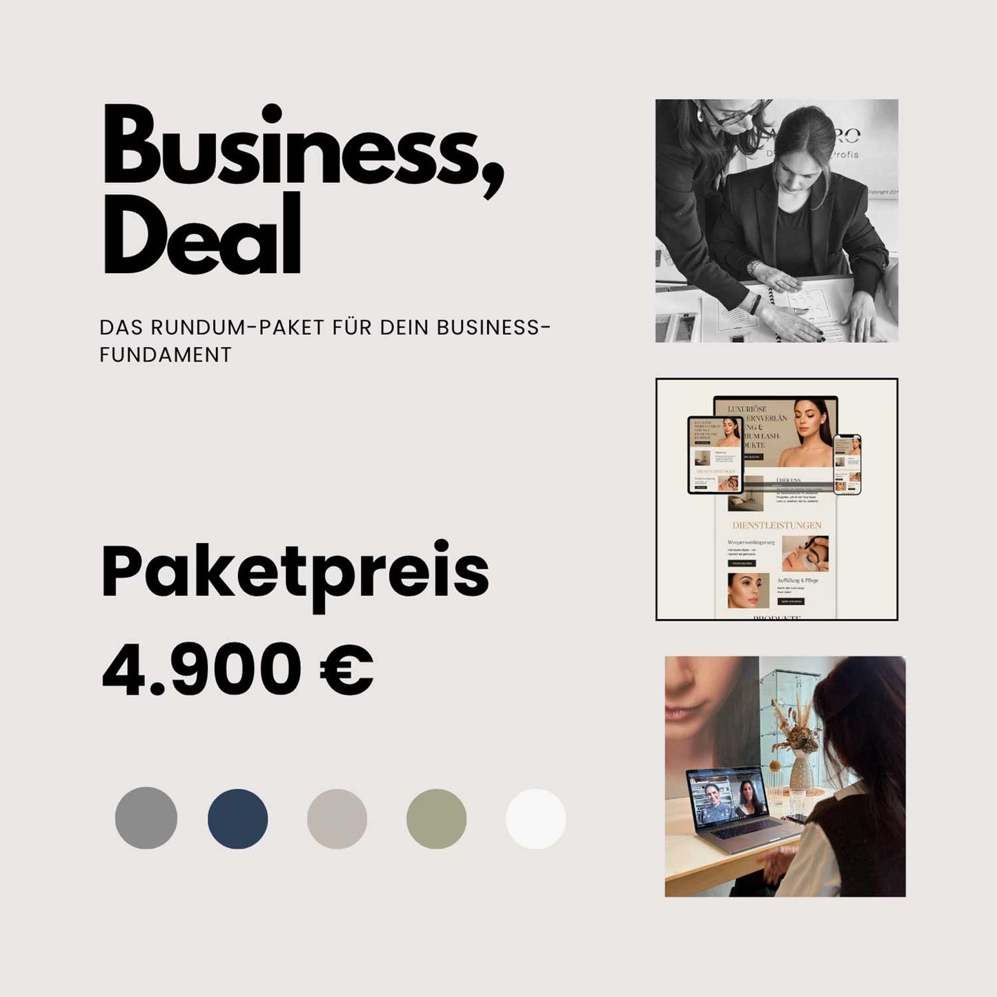 Business-Deal – Das Rundum-Paket für dein Business-Fundament