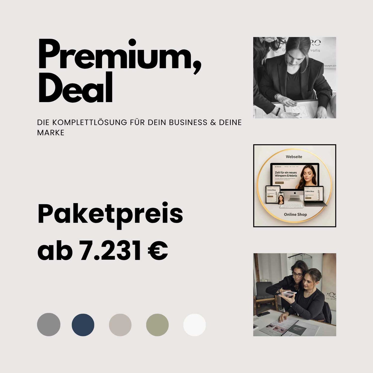 Premium-Deal – Die Komplettlösung für dein Business & deine Marke